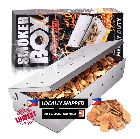 Smoker Box for BBQ Grill Wood Chips